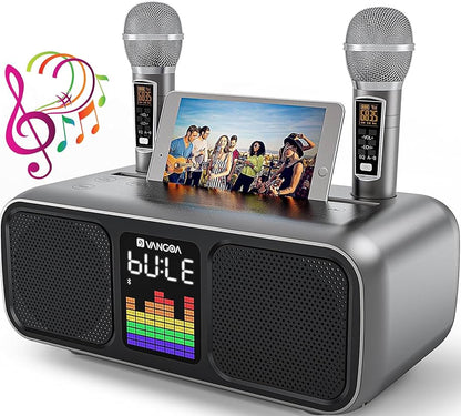 PopZa S39 Pro Wireless Bluetooth Speaker with Powerful Bass Long Battery Life and Portable Design – Black